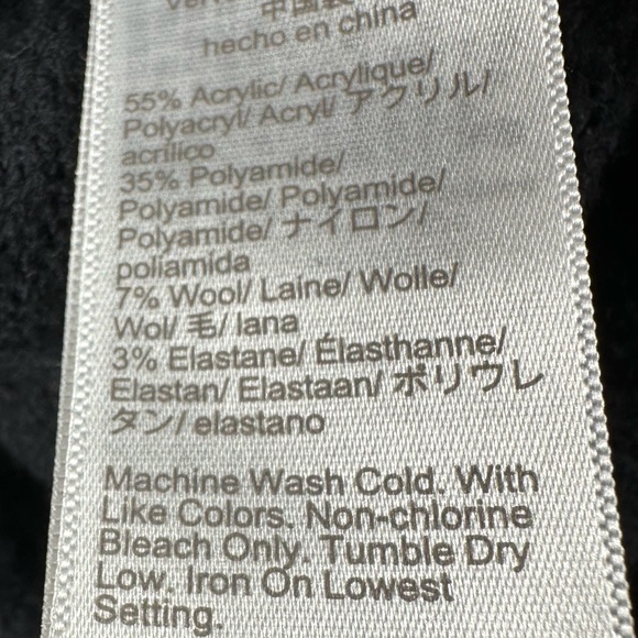 J. Crew Crewneck sweater in extra-soft yarn Size Large - Black - Picture 4 of 5